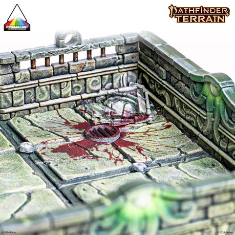 DUNGEONS & LASERS: PATHFINDER TERRAIN: ABOMINATION VAULTS PRE-PAINTED
