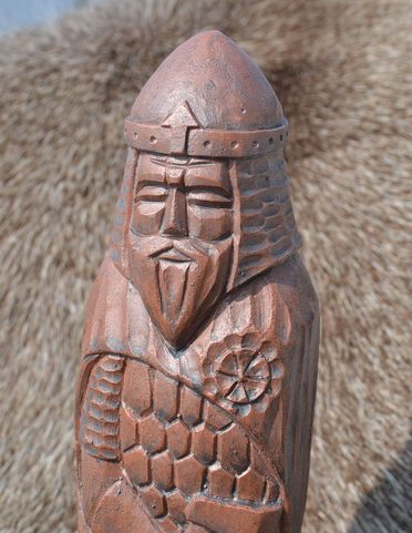 PERUN, SLOVANSKÝ BŮH, UMĚLÝ KÁMEN - HNĚDÝ