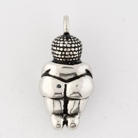 WILLENDORFSKÁ VENUŠE, STŘÍBRNÝ PŘÍVĚSEK, AG 925, 22G