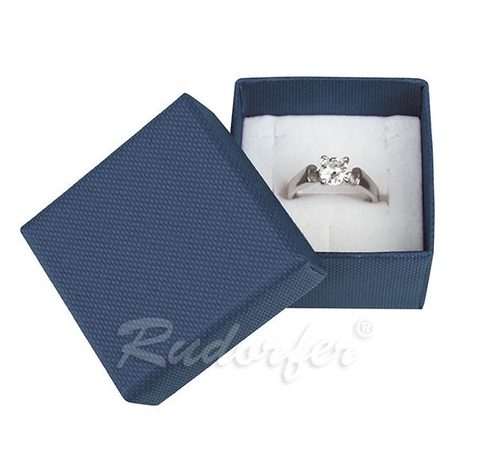 KRABIČKA NA ŠPERKY SOFIA MODRÁ, STŘÍBRNÝ PRSTENY