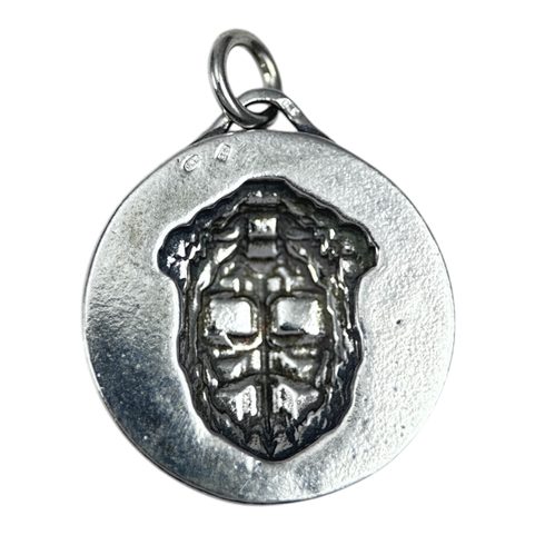 ZEUS, ŘECKÝ BŮH, STŘÍBRNÝ PŘÍVĚSEK, AG 925
