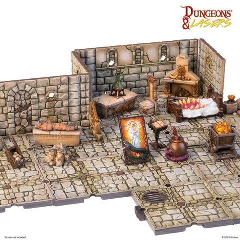 DUNGEONS & LASERS: FANTASY PROPS PACK