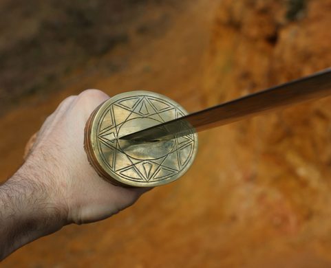 POMPEII GLADIUS, KOVANÁ OSTRÁ REPLIKA