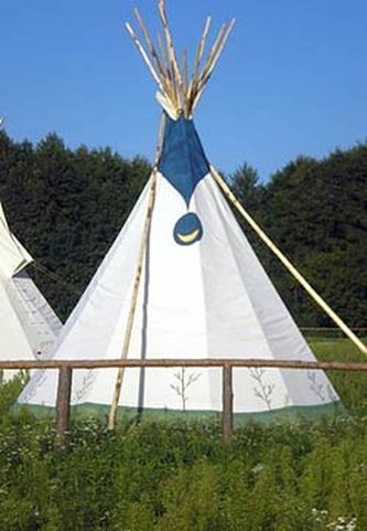 TEEPEE, INDIÁNSKÝ STAN, 4,5 M