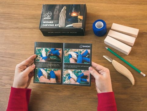 ŘEZBÁŘSKÁ HOBBY SOUPRAVA  "ČARODĚJ" DIY03