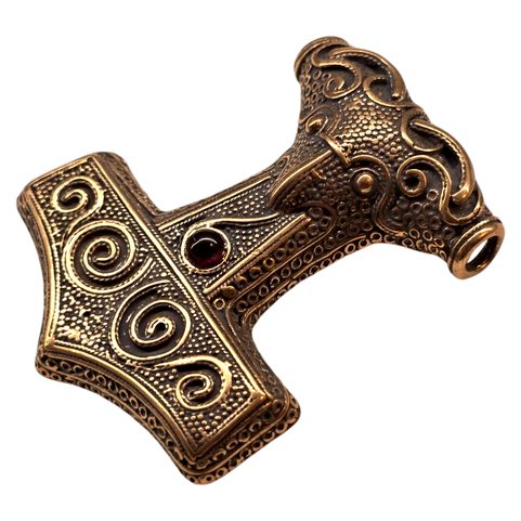 HAVRANÍ THOROVO KLADIVO, SCANIA, BRONZ S GRANÁTEM