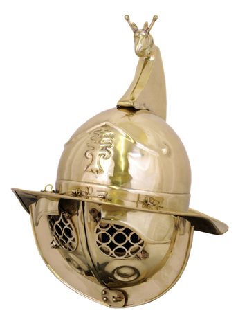 THRAEX GLADIATOR PŘILBA, MOSAZ - THRÁK