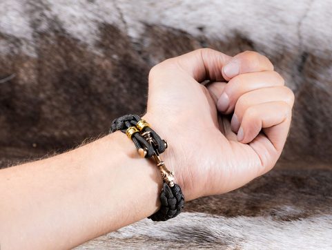 VLČÍ KŘÍŽ, PARACORD NÁRAMEK