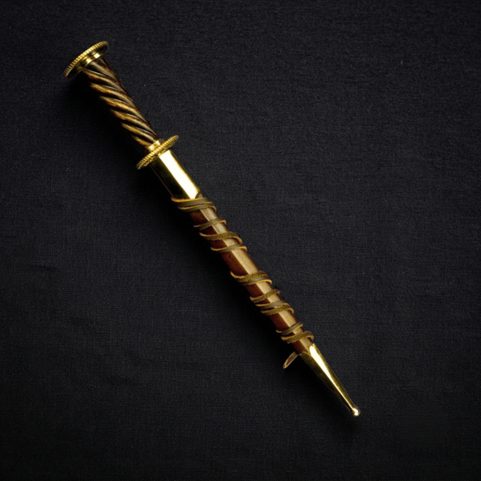ITALIAN RONDEL DAGGER, SOUTH GERMAN PATTERN, 16TH CENTURY