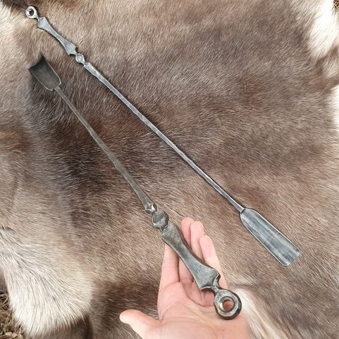 LŽÍCE NA BOTY KOVANÁ