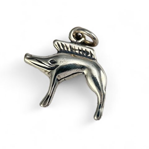 KELTSKÝ KANEC, NEUVY-EN-SULLIAS, STŘÍBRNÝ PŘÍVĚSEK, AG 925