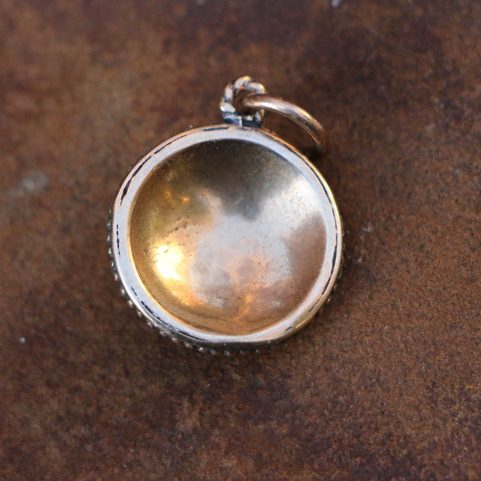 ISOLDA, GRANÁT, BRONZOVÝ PŘÍVĚŠEK