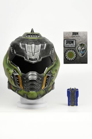 DOOM PŘILBA – THE DARK AGES WEARABLE HELMET!