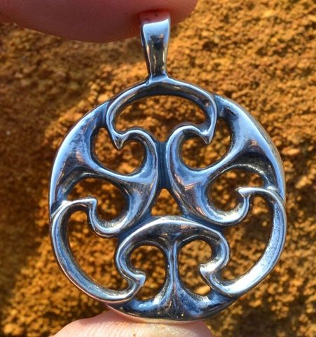 KELTSKÝ TALISMAN ŽIVOTA, STŘÍBRNÝ PŘÍVĚSEK, AG 925, 11 G