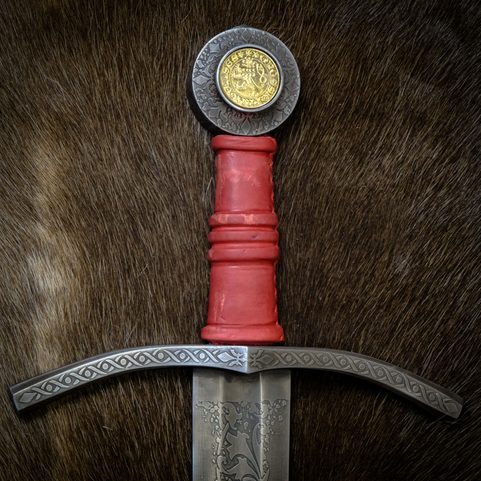 FAC FORTIA ET PATERE LEPTANÝ JEDNORUČNÍ MEČ FULL TANG