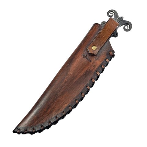 MINOTAURUS, KELTSKÝ KOVANÝ NŮŽ, HNĚDÝ