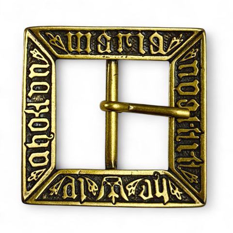 STŘEDOVĚKÁ SPONA NA OPASEK XV. STOLETÍ