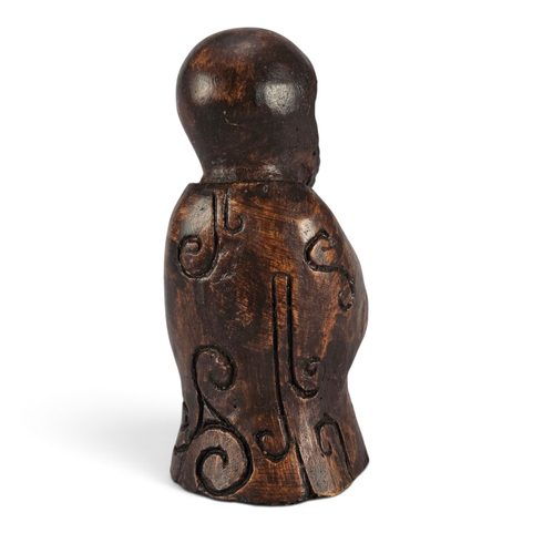 STATUETTE DE BARDE IRLANDAIS DES DAOINE SÍ