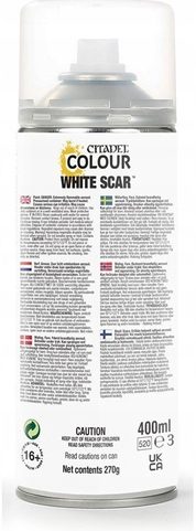 SPREJ WHITE SCAR 400ML