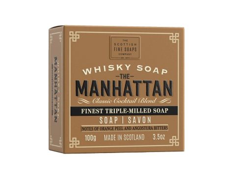MANHATTAN, WHISKY COCKTAIL SOAP - TUHÉ MÝDLO, 100 G