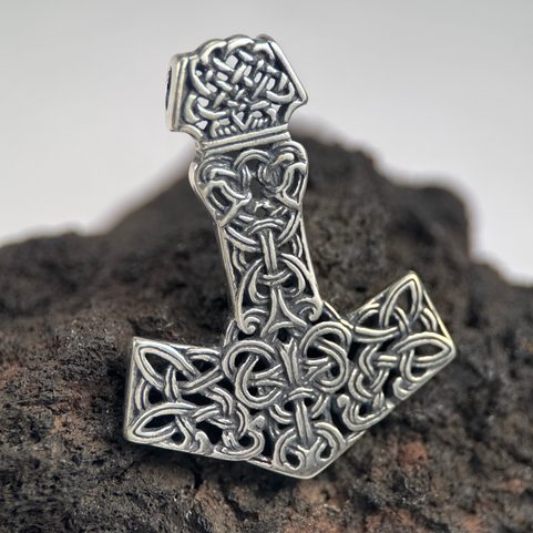 MJÖLNIR THOROVO KLADIVO STŘÍBRNÝ PŘÍVĚSEK, AG 925