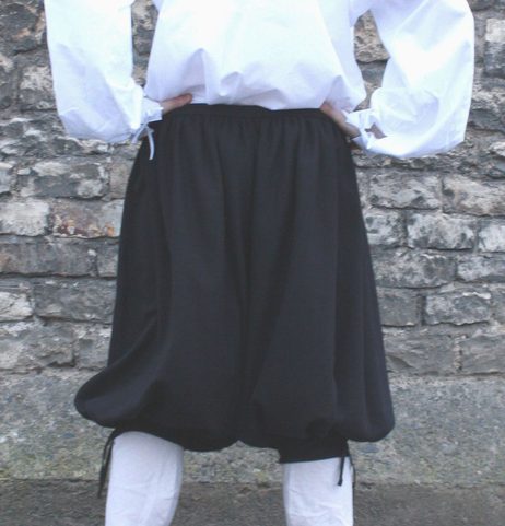 BAROKNÍ KALHOTY, TŘICETILETÁ VÁLKA