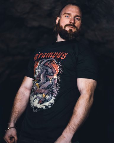 KRAMPUS PÁNSKÉ TRIČKO BAREVNÉ