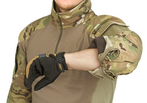 BOJOVÉ TRIČKO, UBACS MK.III COMBAT SHIRT MULTICAM - CLAWGEAR