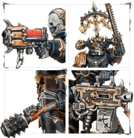 WARHAMMER 40K CHAOS SPACE MARINES LEGIONARIES
