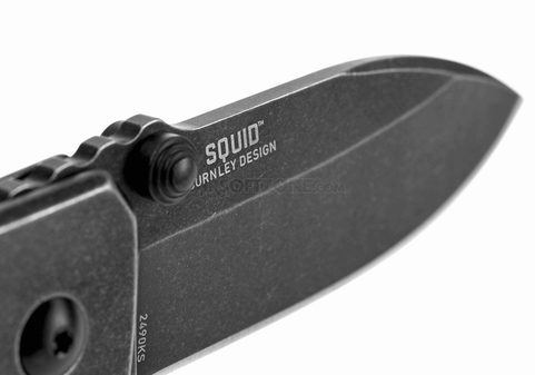 NŮŽ, SQUID BLACK STONEWASH, CRKT