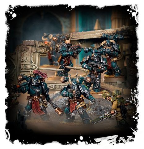 WARHAMMER 40K CHAOS SPACE MARINES LEGIONARIES