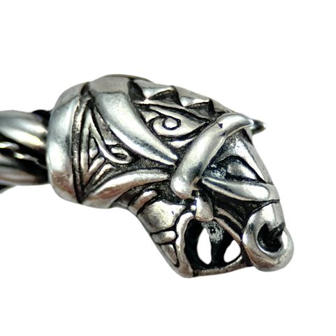 FLÓKI, VIKINSKÝ STŘÍBRNÝ NÁRAMEK, AG 925