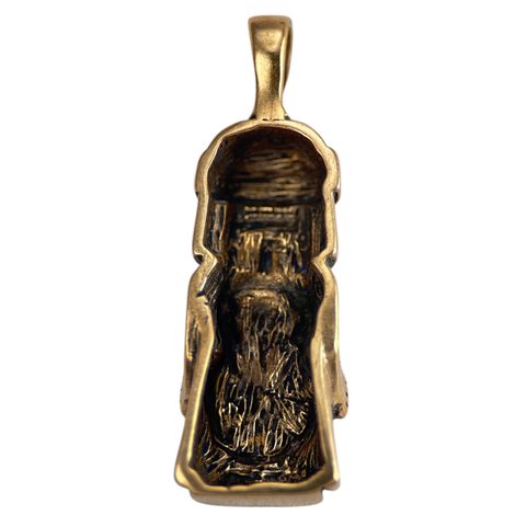 DOMOVOJ, SLOVANSKÝ DĚDEK HOSPODAŘÍČEK, KOLOVRAT, BRONZ