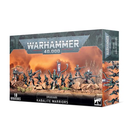 WARHAMMER 40K DRUKHARI KABALITE WARRIORS