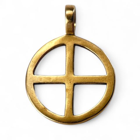 SYMBOL SLUNCE V, PŘÍVĚŠEK, BRONZ