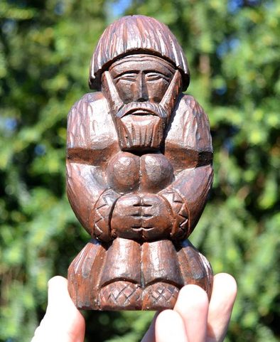 DĚDEK DOMOVÍK, STRÁŽCE DOMÁCNOSTI, SOŠKA, UMĚLÝ KÁMEN