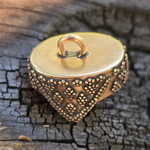 KONCOVKA RUKOJETI PRO NŮŽ, VIKING, BRONZ