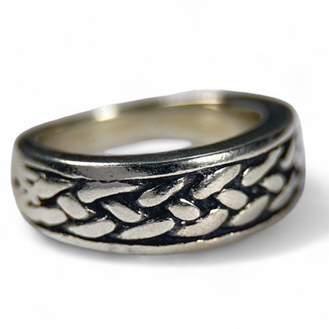RIONA, KELTSKÝ VZOR, PÁNSKÝ STŘÍBRNÝ PRSTEN, AG 925, 10G