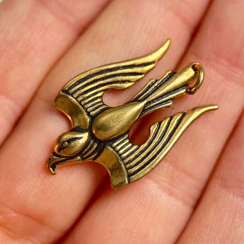 UKRAJINSKÝ SOKOL, PŘÍVĚSEK, BRONZ