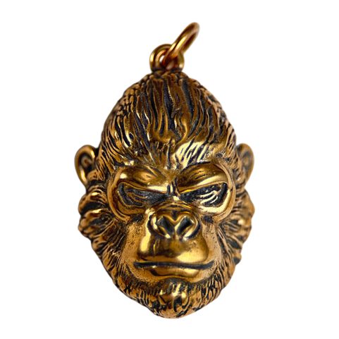 GORILA, PŘÍVĚŠEK, BRONZ