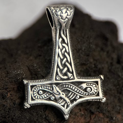 DRAK - THOROVO KLADIVO - STŘÍBRNÝ PŘÍVĚSEK, AG 925 16G