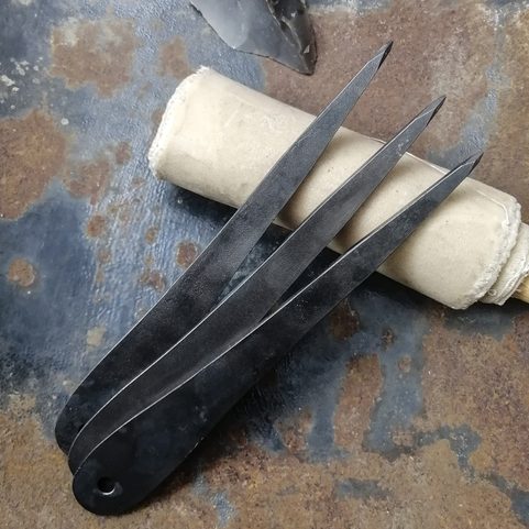 VENGEANCE SLIM (BEGINNER'S  SET), VRHACÍ NOŽE, SADA 3 KS