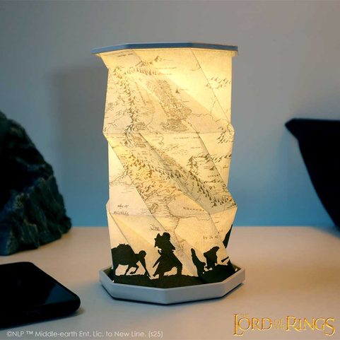 LORD OF THE RINGS, SKLÁDACÍ LED LAMPA 21CM