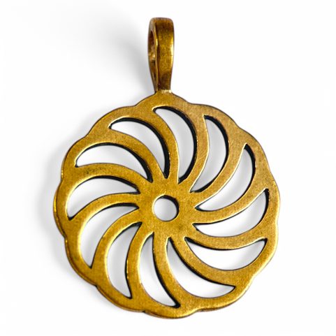 SYMBOL SLUNCE IV, PŘÍVĚŠEK, BRONZ