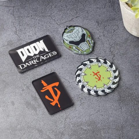 SET MAGNETEK DOOM: THE DARK AGES - ICONS, 4 KS