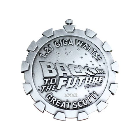 NÁVRAT DO BUDOUCNOSTI - BACK TO THE FUTURE SBĚRATELSKÝ MEDAILON