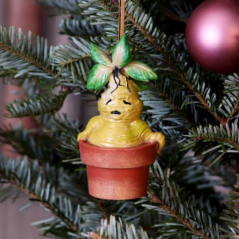 HARRY POTTER MANDRAGORA 9.5CM VÁNOČNÍ OZDOBA
