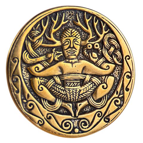 CERNUNNOS, MEDAILON, BRONZ