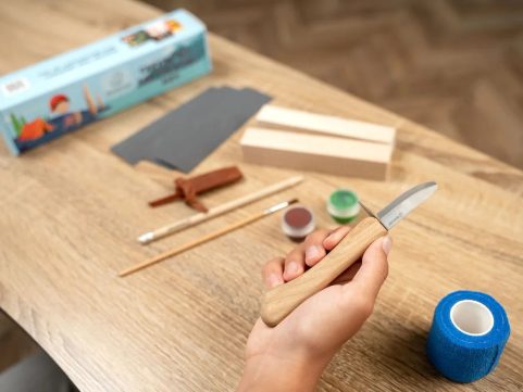 SMRK, DÁRKOVÁ VYŘEZÁVACÍ SADA BEAVERCRAFT DIY08