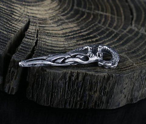 KELTSKÝ DRAK, FANTASY AMULET, PŘÍVĚŠEK